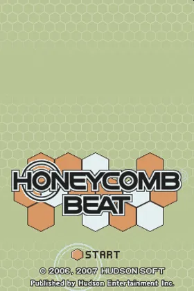 Honeycomb Beat (USA) screen shot title